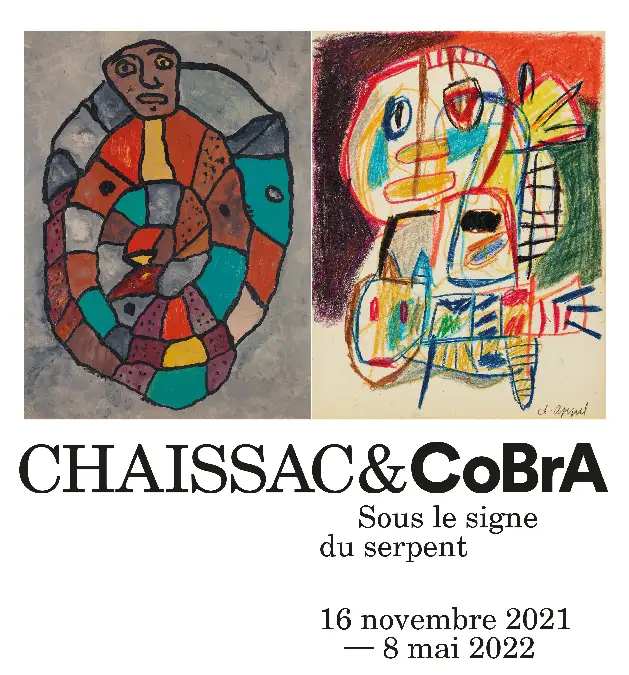 Musée Soulages à Rodez: Exposition Chaissac et CoBRA «Sous le signe du Serpent»